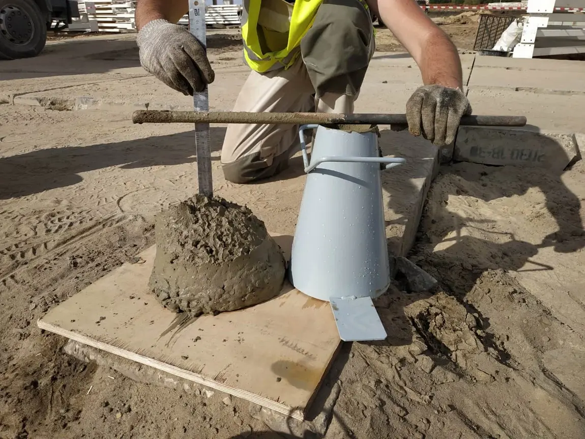 Подвижность бетона