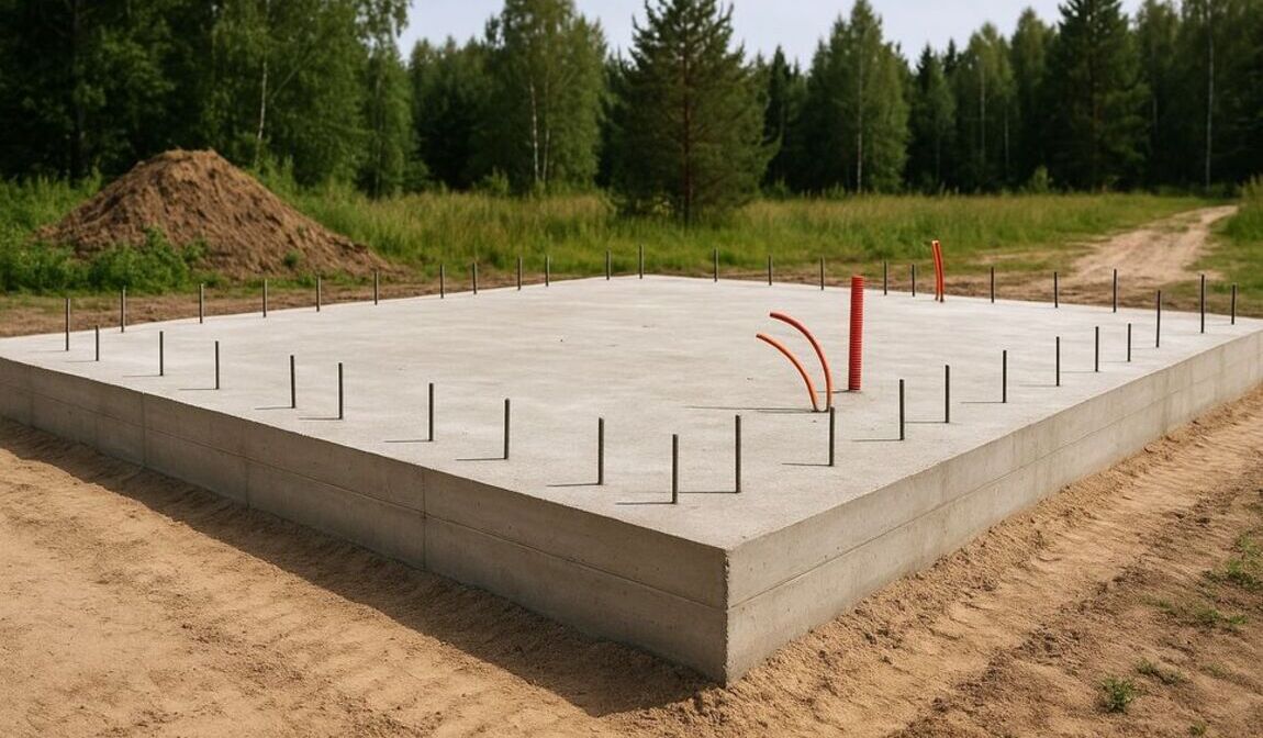 Плитный фундамент